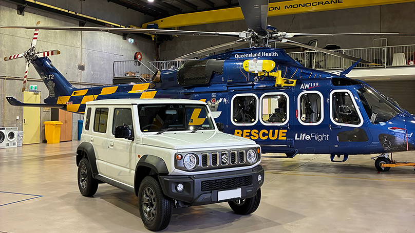 A charity lottery, a $20 ticket, and a QLD nurse who won a Jimny.