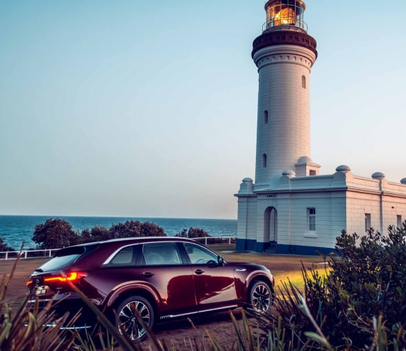 Mazda CX-90 Goes Round the Twist