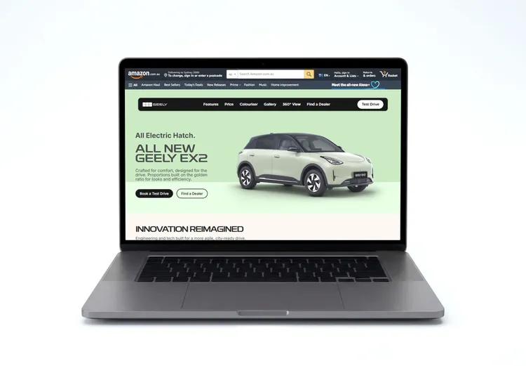 Geely Launches Australia's First Virtual Showroom on Amazon