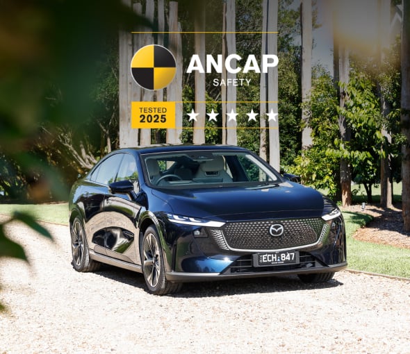 All-Electric Mazda 6e Receives 5-Star ANCAP Safety Rating