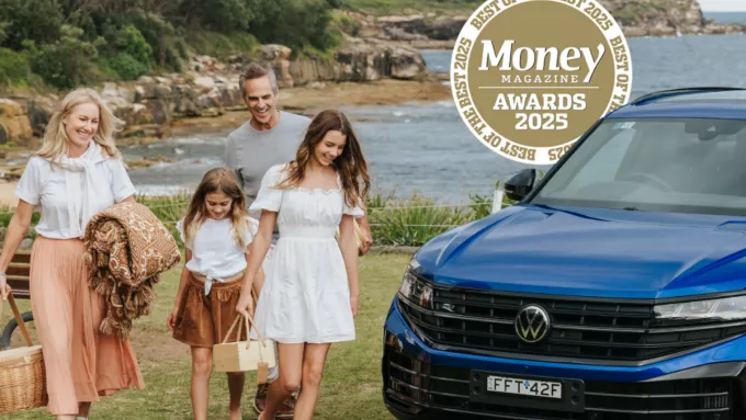 The Touareg R eHybrid wins Money’s ‘Best Value Luxury Car’ award