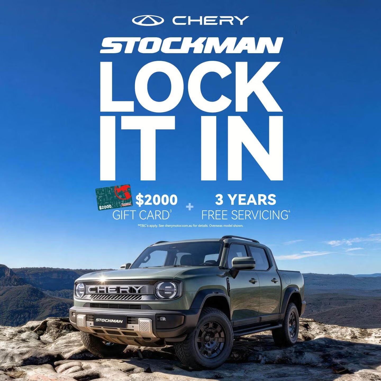Chery Unveils Further Specifications for New Stockman Ute