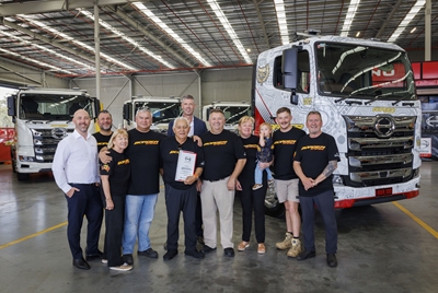BORGER CRANES CELEBRATES 100TH HINO