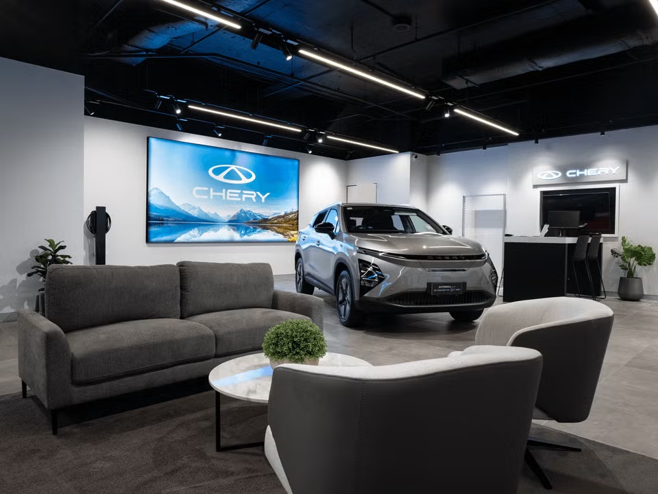 Chery Opens 100th Dealership at Indooroopilly Shopping Centre