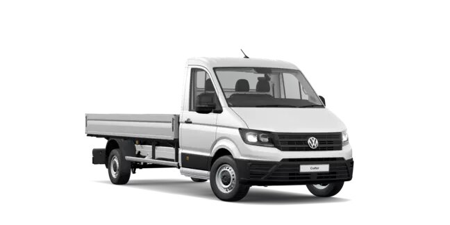 Crafter Cab Chassis Single Cab Chassis with tray