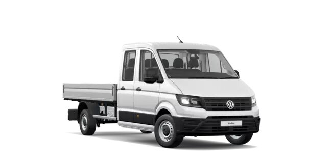Crafter Cab Chassis Dual Cab Chassis with tray